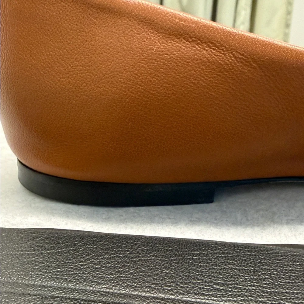 Bruno Magli Women's Tan Leather Flats - Picture 7 of 7